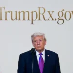 epa12707919-us-president-donald-j-trump-looks-on-during-an-event-to-present-trumprx-a-website-for-co.webp