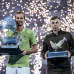 russia-s-daniil-medvedev-l-and-runner-up-netherlands-tallon-griekspoor-poses-pose-with-their-trophie.webp