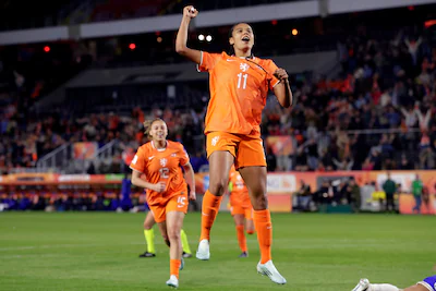 breda-netherlands-april-14-esmee-brugts-of-holland-women-celebrates-2-1-during-the-world-cup-qualifi.webp