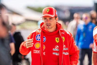ferrari-driver-charles-leclerc-16-arrives-in-the-paddock-prior-to-practice-ahead-of-the-f1-grand-pri.webp