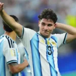 epa13057296-julian-alvarez-of-argentina-celebrates-after-winning-the-fifa-world-cup-2026-group-stage.webp